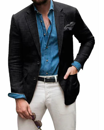Levoire | Veste En Lin Pour Hommes
