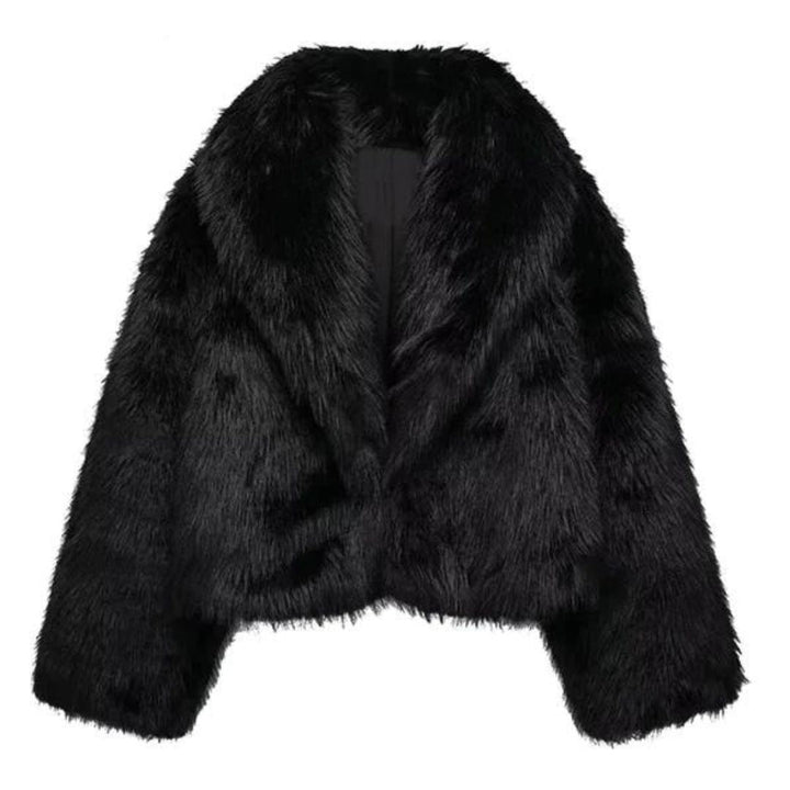Levoire | Veste Luxueuse Courte Fourrure Pour Femmes En Fourrure Synthétique Douce