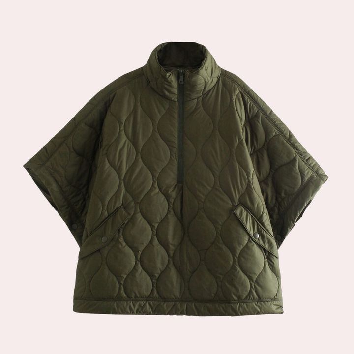 Levoire | Manteau Femme Tendance Avec Des Détails Élégants Pour Le Printemps Vert