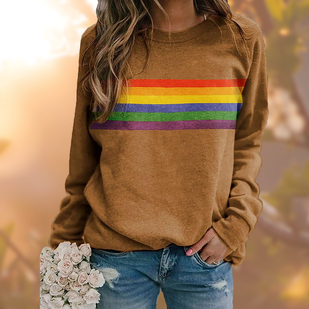 Levoire | Femme Pull-over à Col Ras Du Cou - L'hiver Jaune
