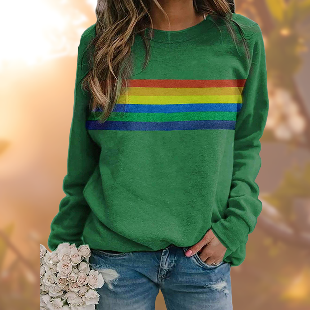 Levoire | Femme Pull-over à Col Ras Du Cou - L'hiver Vert