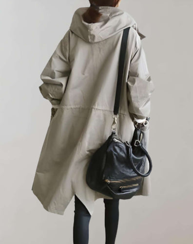 Levoire | Imperméable Et Chaud Trench-Coat Avec Capuche