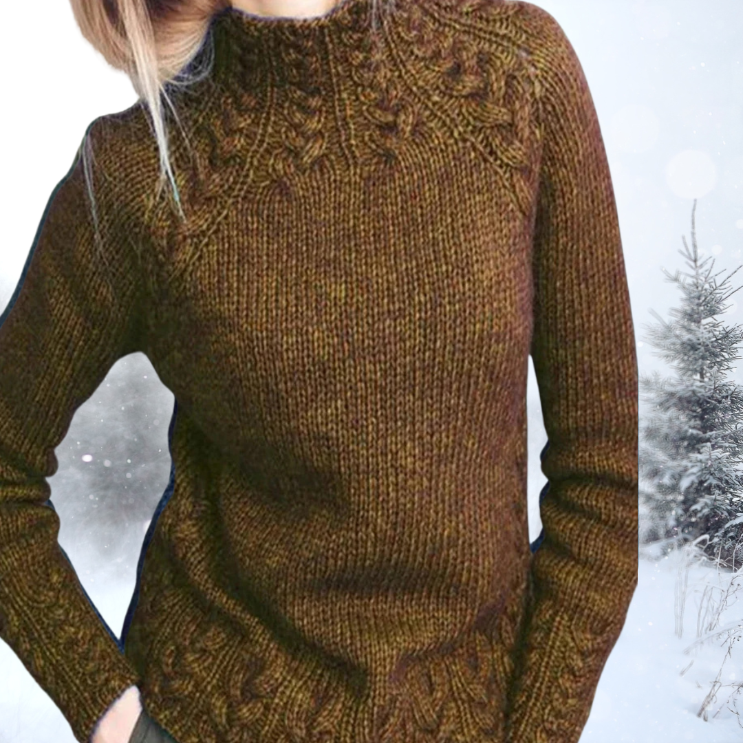 Levoire | Elegantti Petit Pull Braun