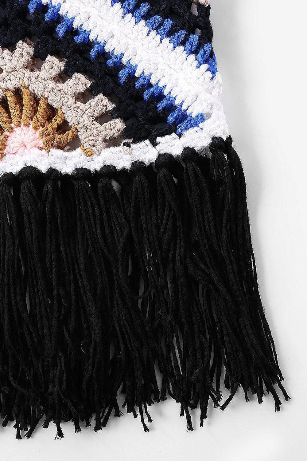 Levoire | Col Crochet-franges Couvrir Haut