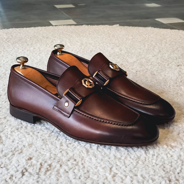 Levoire | Aitoa Cuir Chaussures Braun