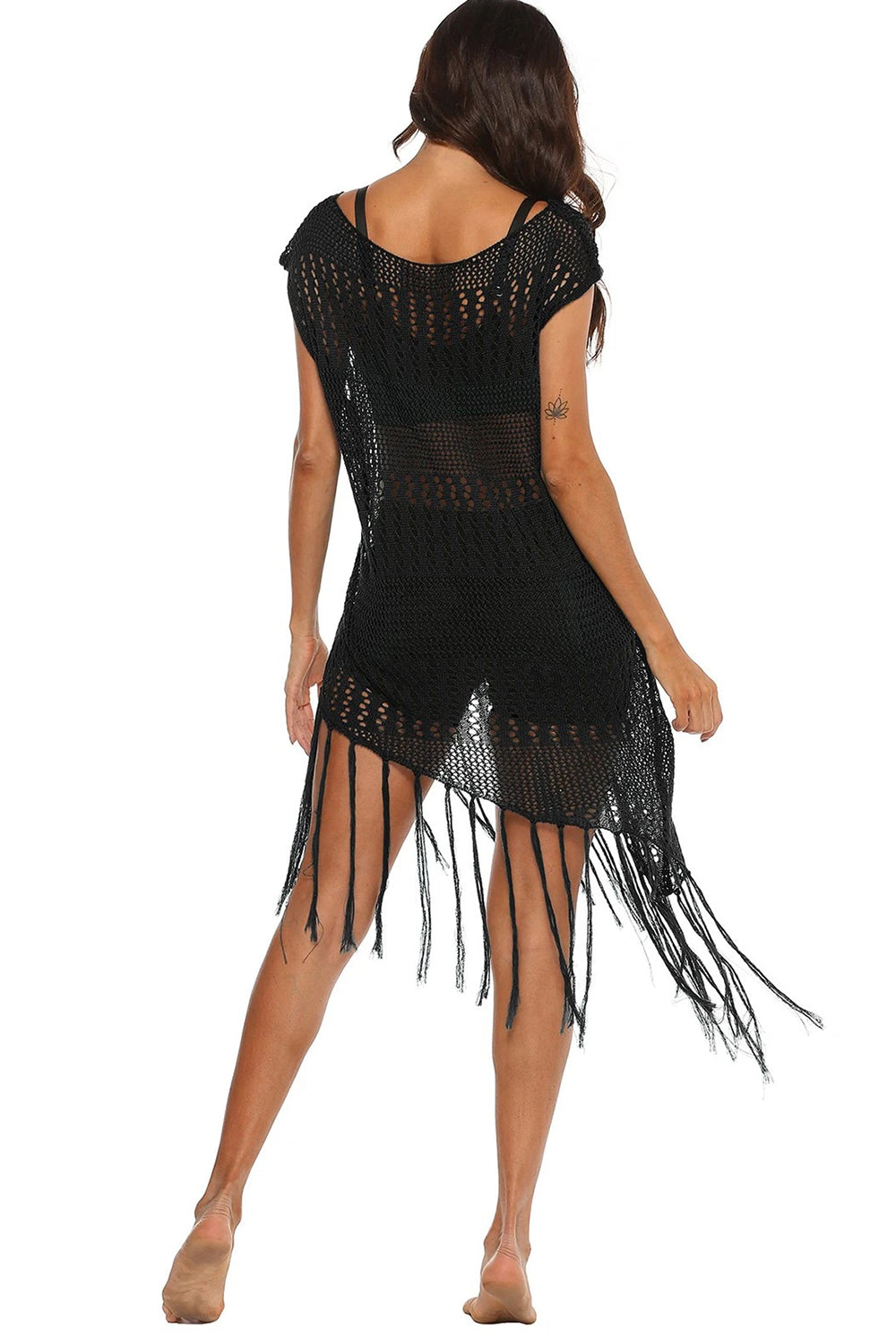 Levoire | Robe à franges en crochet
