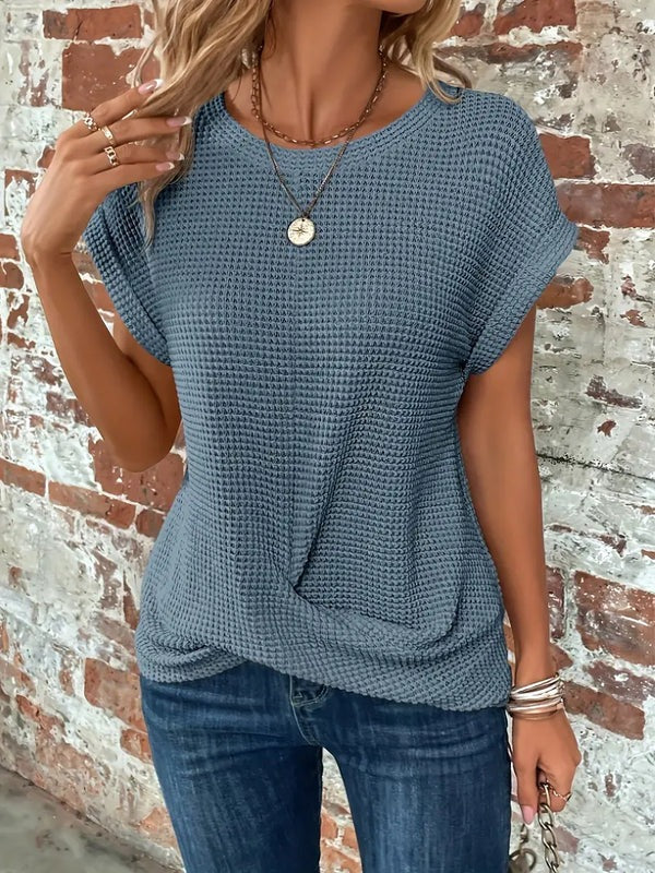 Levoire | T-Shirt De Loisirs À Manches Courtes Bleu ciel