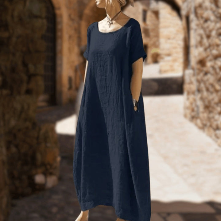 Levoire | Robe Maxi À Coupe Surdimensionnée Bleu