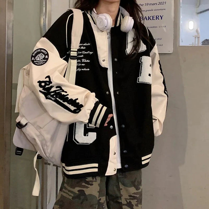 Levoire | Grande Taille Veste Vintage Femme Bomber