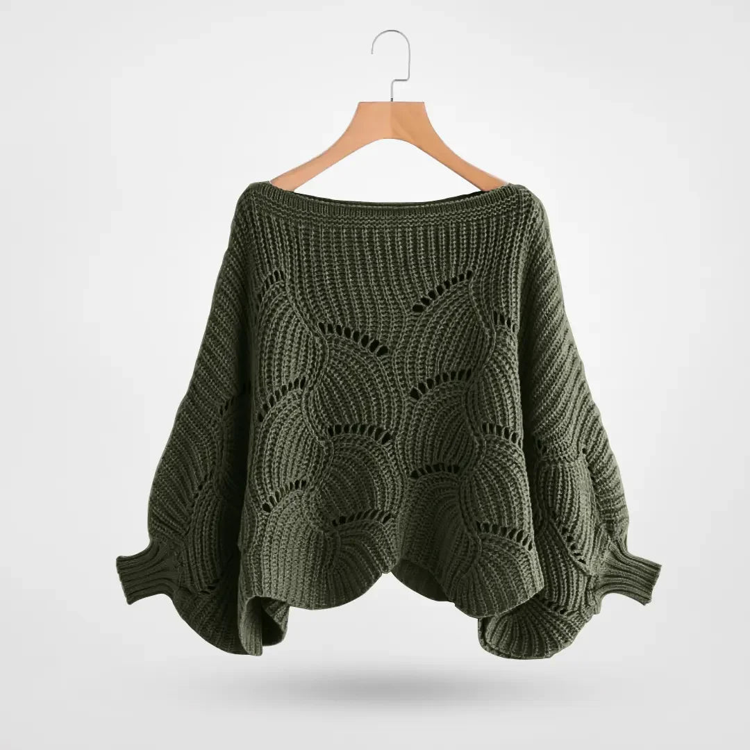 Levoire | Hoodie Tricot À Manches Longues armeenavihre vert Une taille