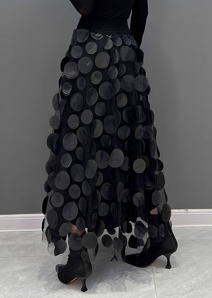 Levoire | Jupe À Pois Noirs