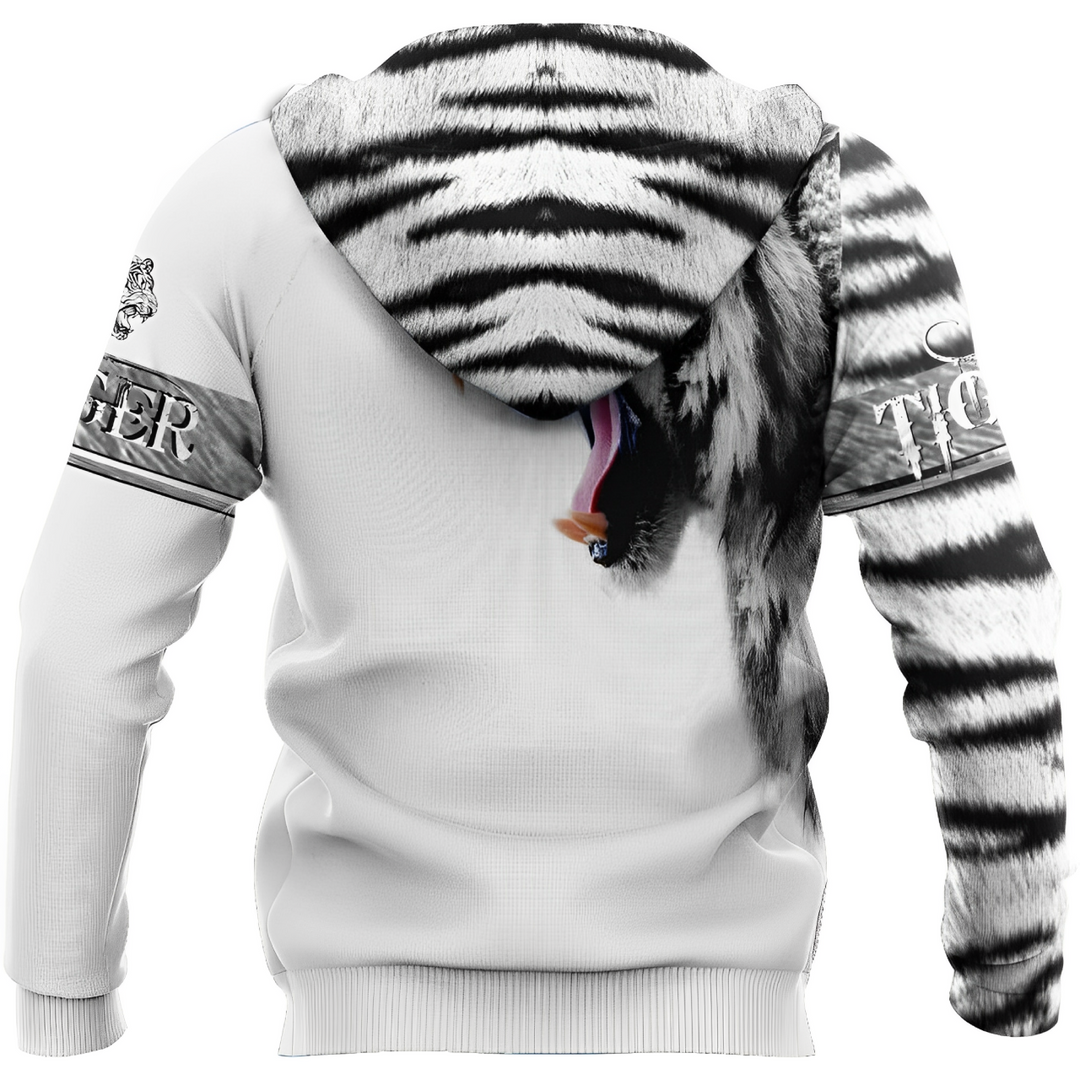 Levoire | Sweatshirts À Capuche Décontractés Avec Impression 3D De Tigre