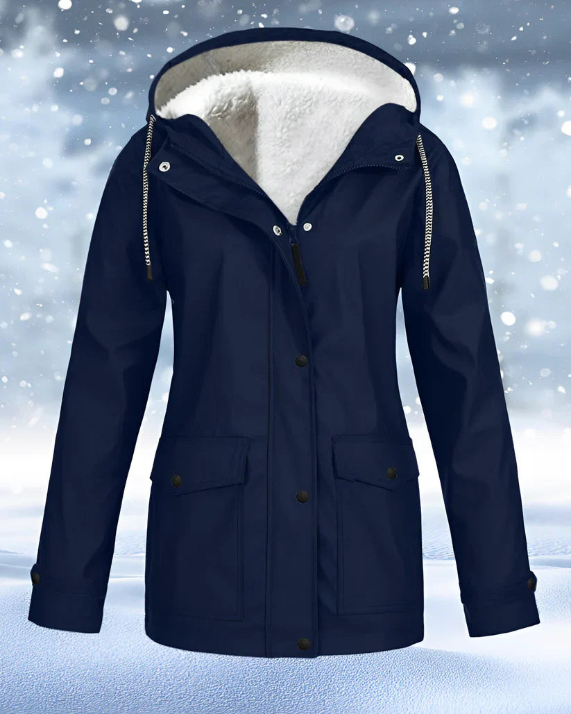 Levoire | Veste Chaude Imperméable Marine bleu