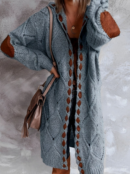 Levoire | Cardigan d'hiver décontracté et élégant Bleu