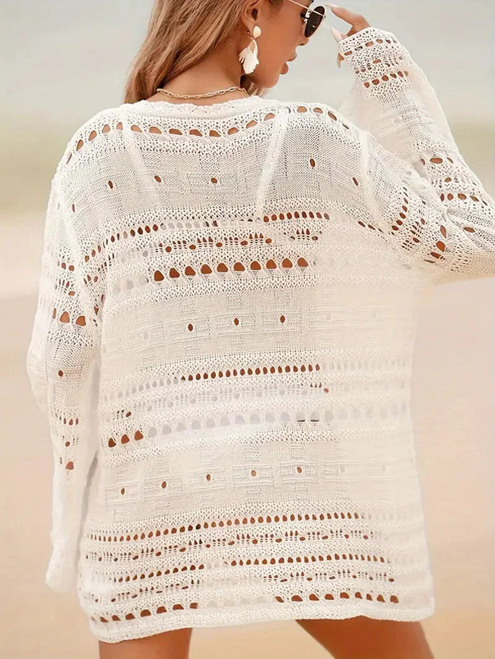 Levoire | Pull À Manches Longues Robe Tricotée Ensemble De Bikini