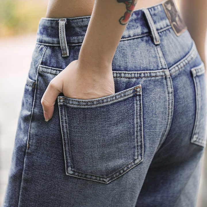 Levoire | Pantalon En Denim Vintage Pour Femmes À Jambes Droites