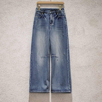 Levoire | Pantalon En Denim Vintage Pour Femmes À Jambes Droites