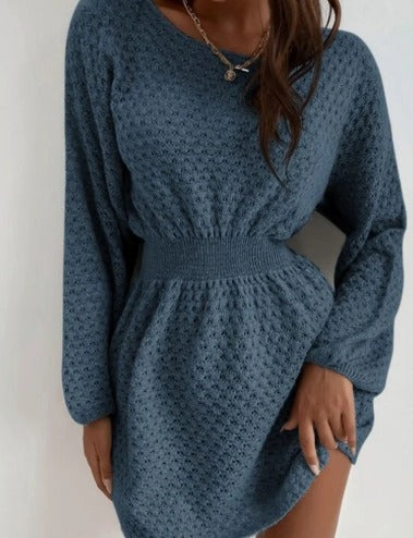 Levoire | Robe Tricotée Confortable À Manches Longues Pour Femmes
