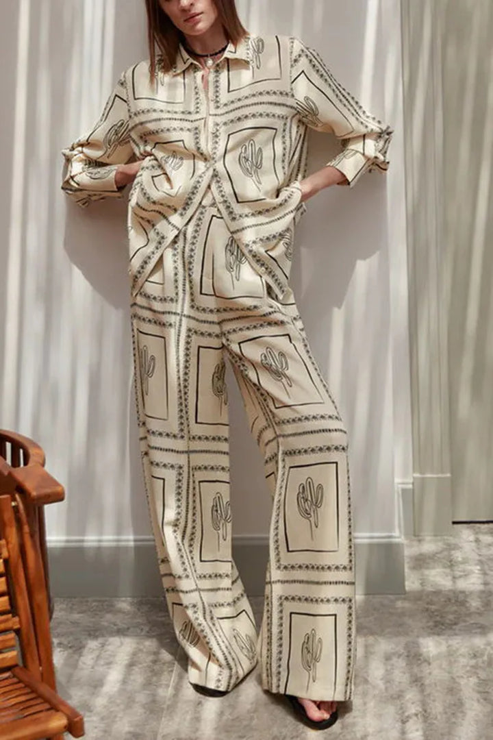 Levoire | Élégant Ensemble À Motifs Floraux Pour Le Printemps Et L'Été