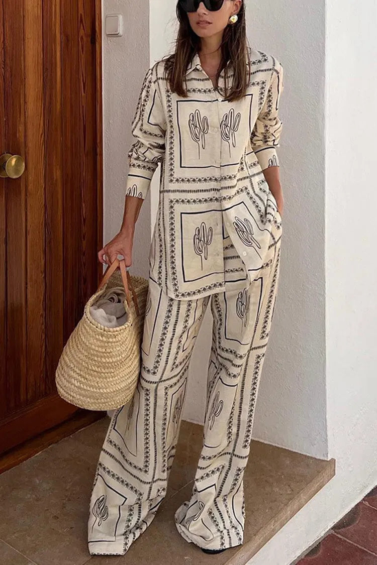 Levoire | Élégant Ensemble À Motifs Floraux Pour Le Printemps Et L'Été