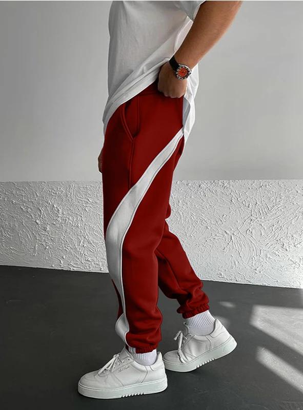 Levoire | Pantalon De Sport Moderne Pour Hommes Imprimé Rot