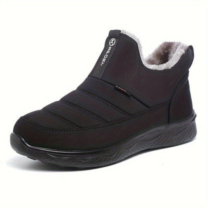 Levoire | Bottes En Fourrure Antidérapantes Chaudes Noir