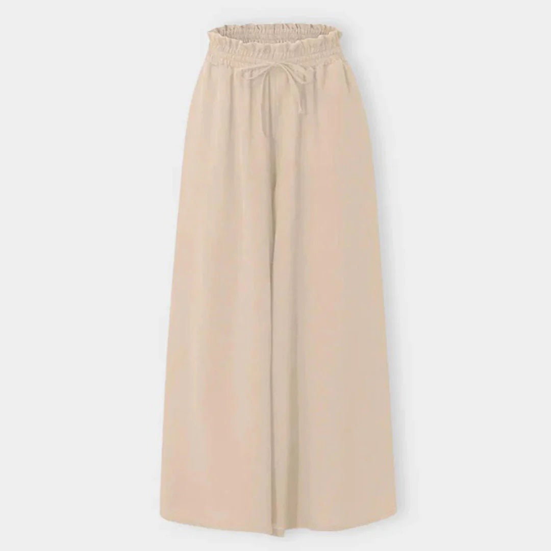Levoire | Pantalon Fluide Avec Flair Élégant