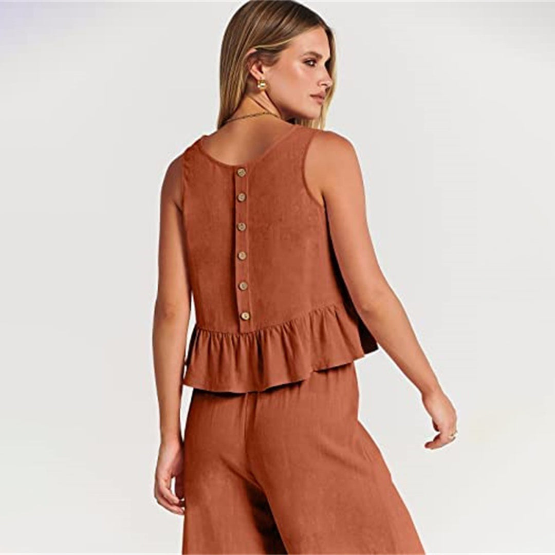 Levoire | Ensemble Deux Pièces Accessoire Sans Manches Pour L'Été