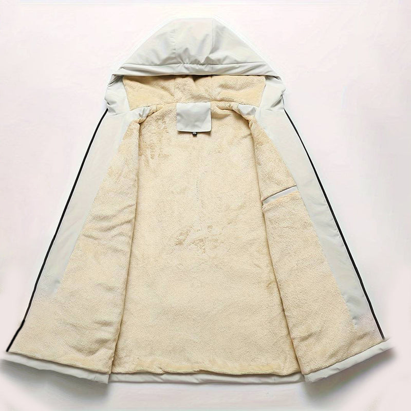 Levoire | Veste À Capuche En Polaire Chaude À Manches Longues