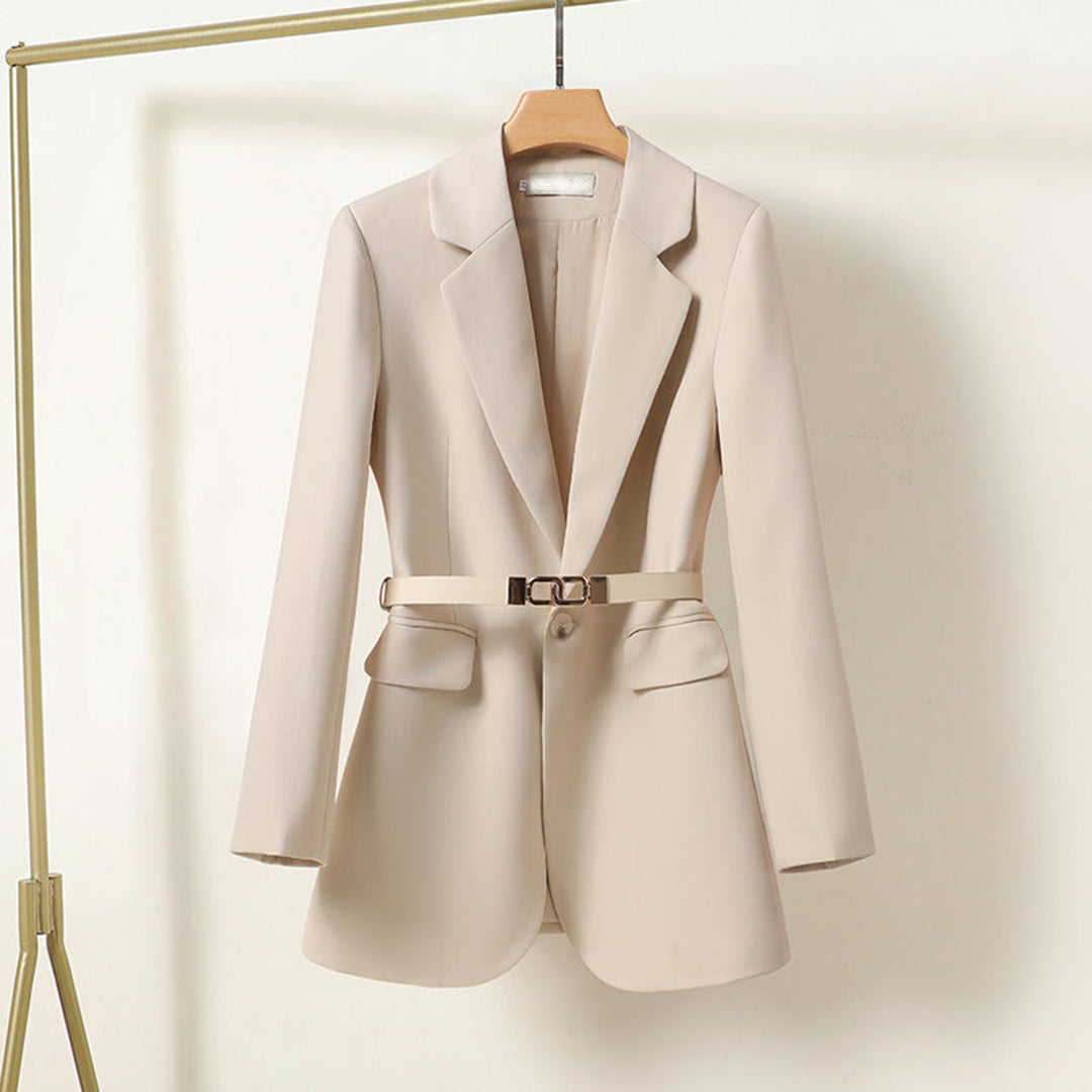 Levoire | Femme Blazer Élégant Beige