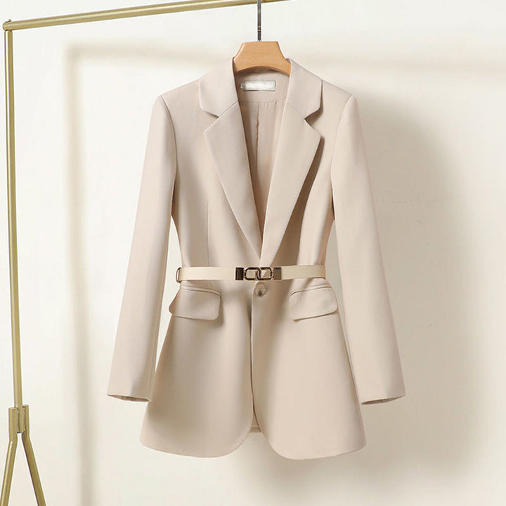 Levoire | Femme Blazer Élégant Beige
