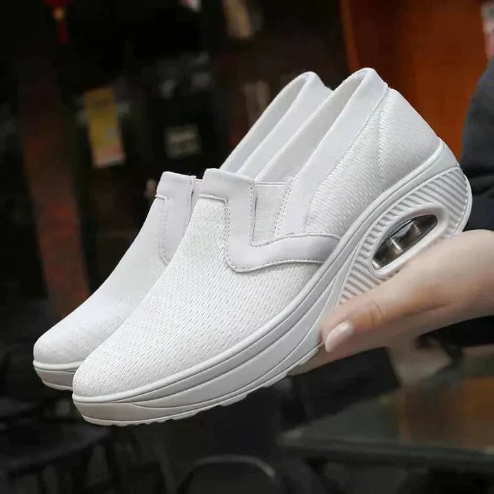 Levoire | Baskets Pour Femmes En Orthopédie Blanc