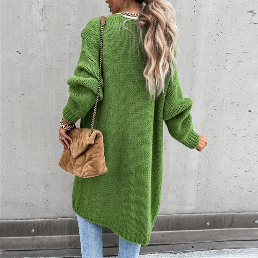 Levoire | Veste Tricot Longue Confortable Pour Femmes