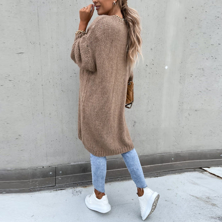 Levoire | Veste Tricot Longue Confortable Pour Femmes