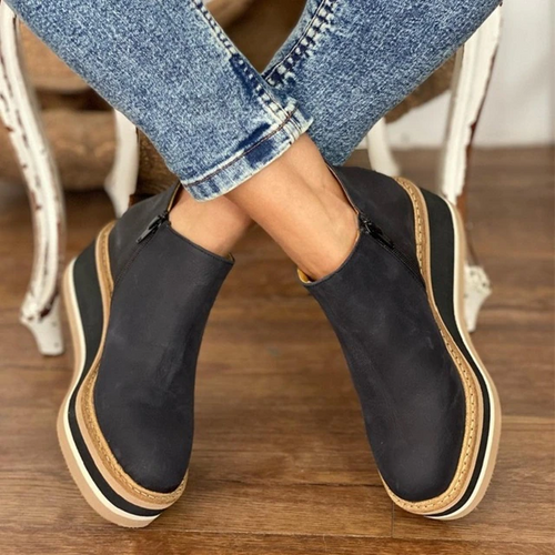 Levoire | Bottes En Cuir Chaussures Pour Femmes Avec Semelle Ergonomique