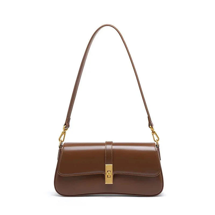 Levoire | Sac À Bandoulière En Cuir Pour Femmes Café