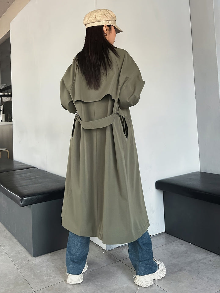 Levoire | Trench-Coat Long Élégant Pour Femmes
