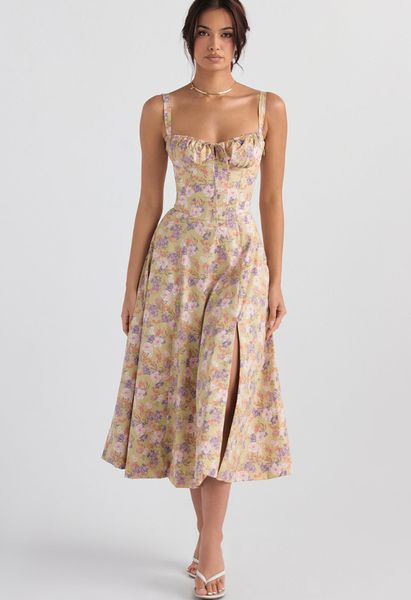 Levoire | pour femme bustier florale taille-réduite Midriff