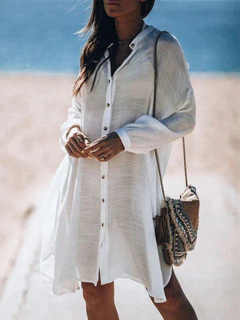 Levoire | Paréo Fluide À Superposer Blanc Taille unique