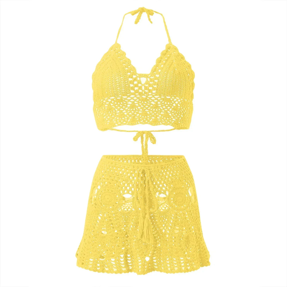 Levoire | Ensemble De Bikini En Crochet 2 Pièces