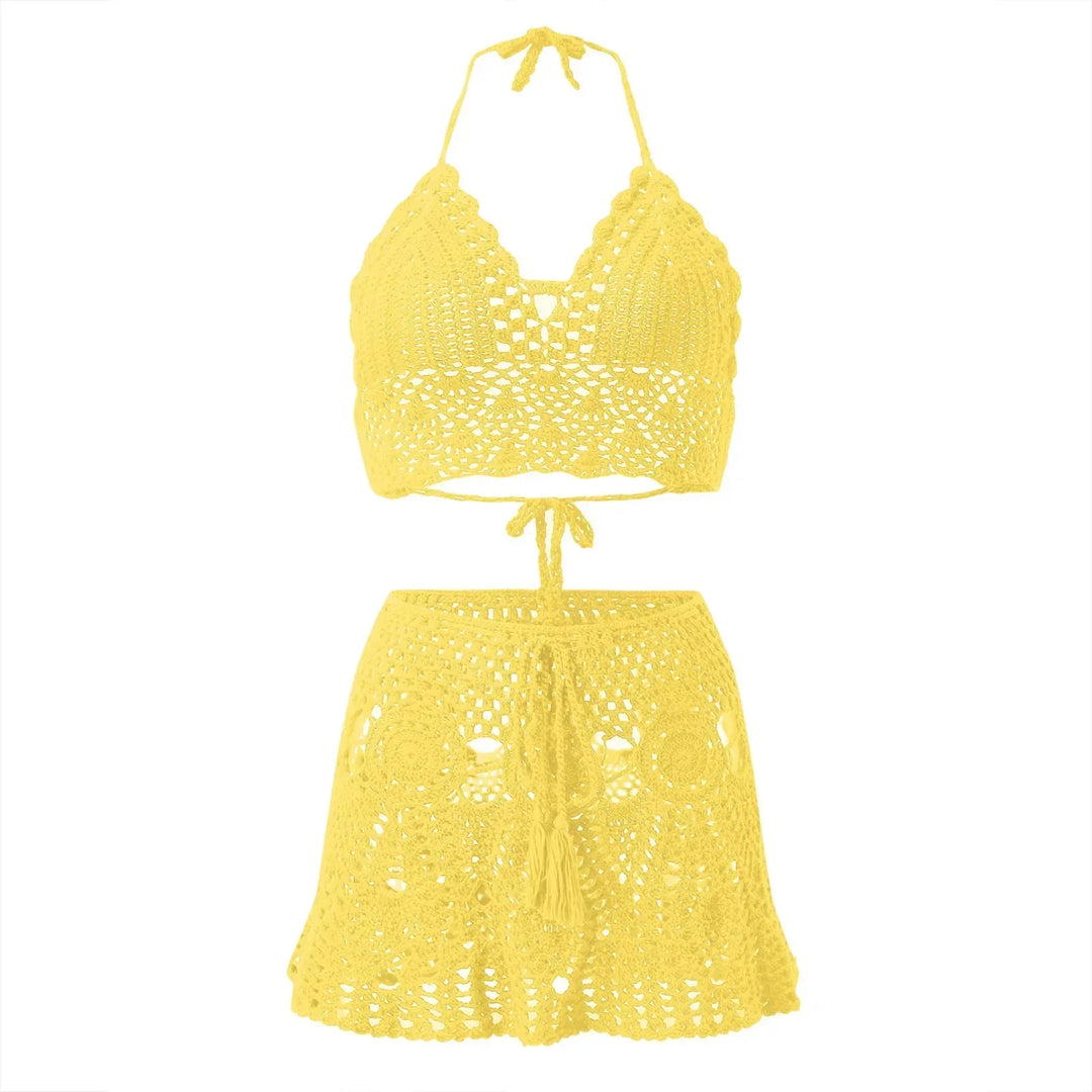 Levoire | Ensemble De Bikini En Crochet 2 Pièces