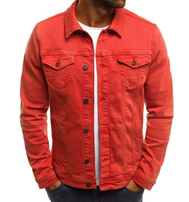 Levoire | Veste En Jean Unique Rot