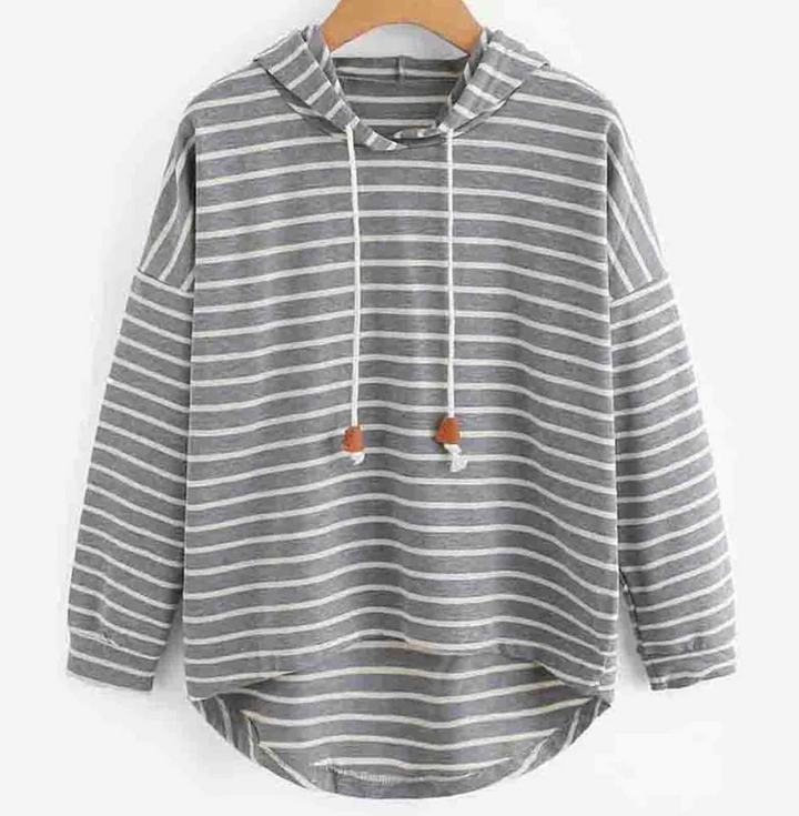 Levoire | Sweat à capuche général tendance et élégant Gris