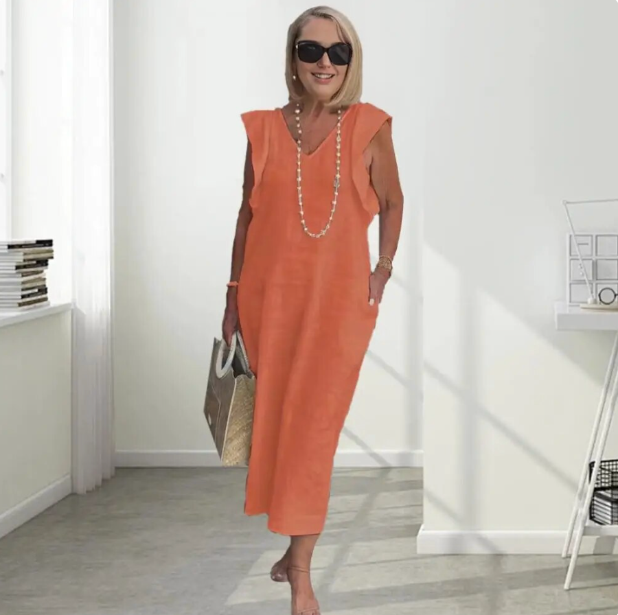 Levoire | Robe ajustée et soignée Orange