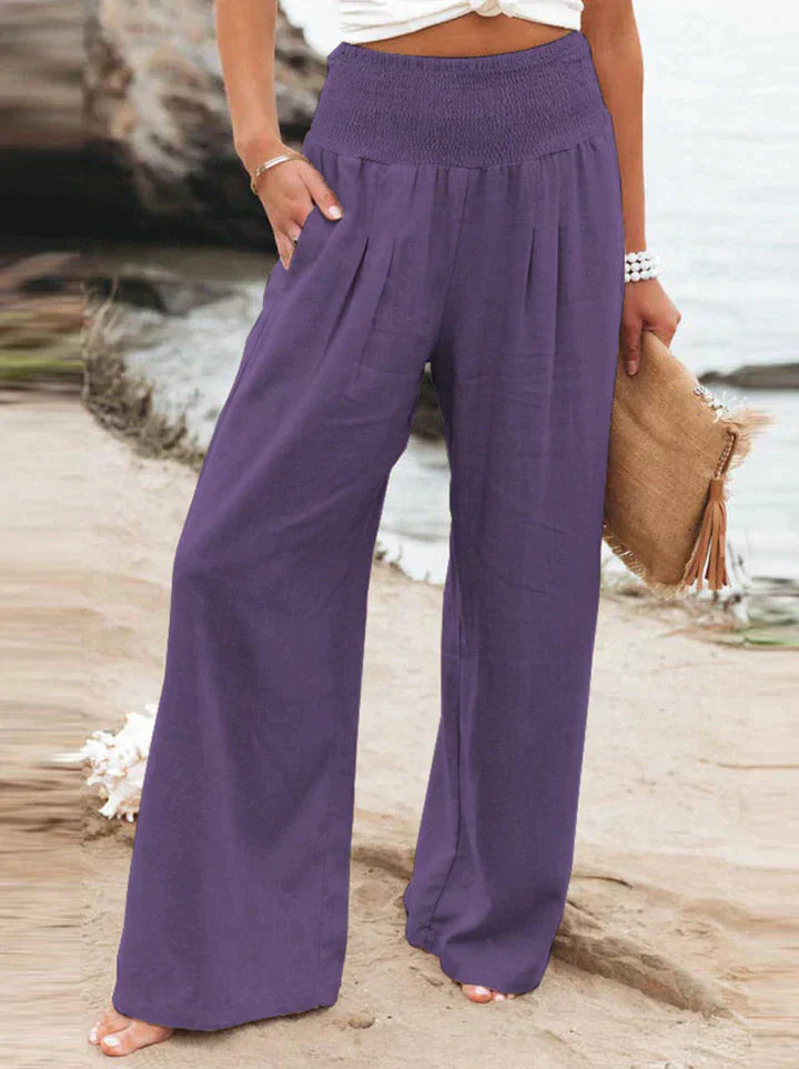 Levoire | Pantalons Modernes Décontractés Lila