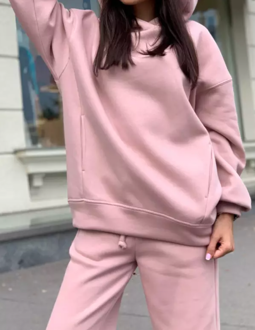 Levoire | Ensemble d'Hiver avec Style Moderne et Confort Optimal pour Femmes Rose