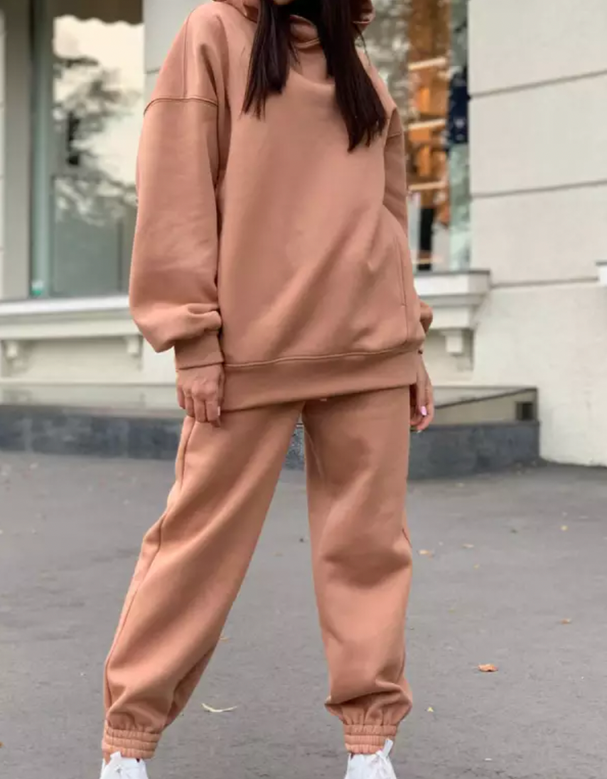 Levoire | Ensemble d'Hiver avec Style Moderne et Confort Optimal pour Femmes Orange