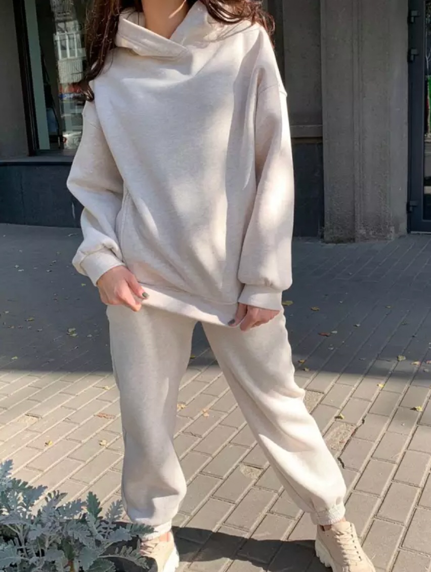 Levoire | Ensemble d'Hiver avec Style Moderne et Confort Optimal pour Femmes Beige