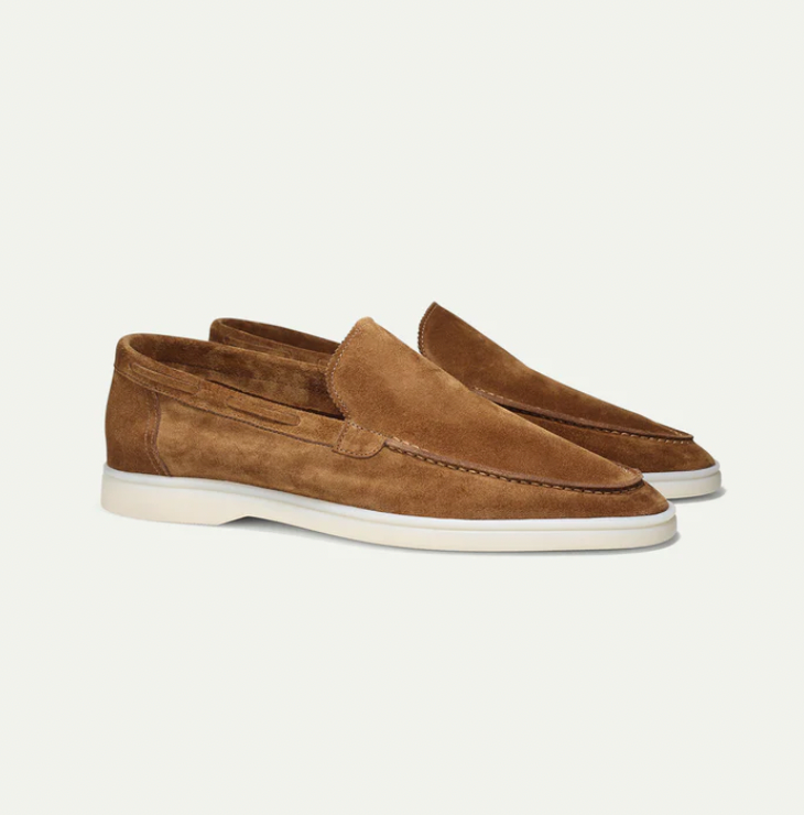 Levoire | Loafers Précieux Pour Hommes Châtaigne clair
