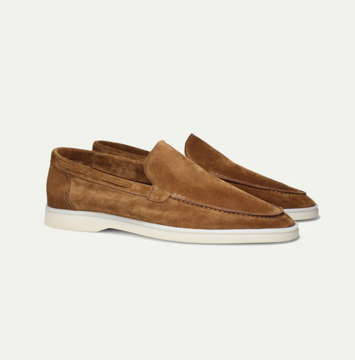 Levoire | Mocassins En Cuir Élégants Pour Hommes Marron clair